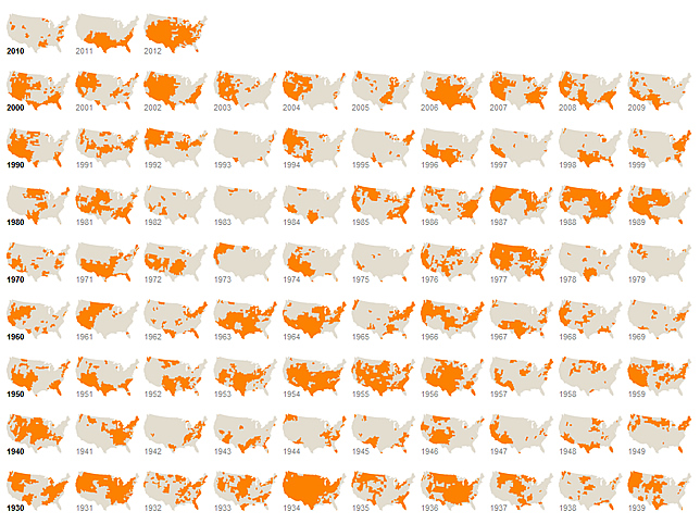 2012 Drought Map