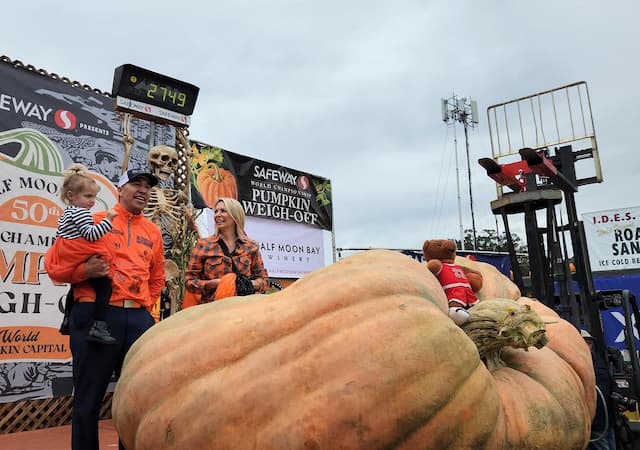 2023 World Record Giant Pumpkin Giener