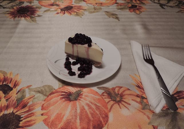 Blueberry Cheesecake, List of blueberry recipes