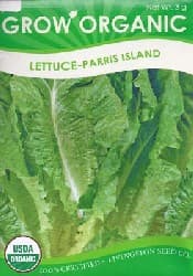Organic Romaine Lettuce Seeds