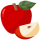 Flat Icon Apple